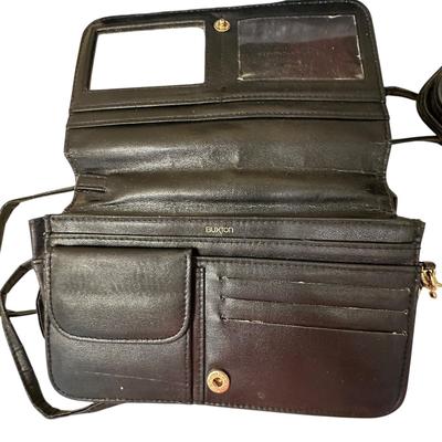 Nice Handbag Lot of 6 w Coach and Buxton+ Gray Eelskin Wallet