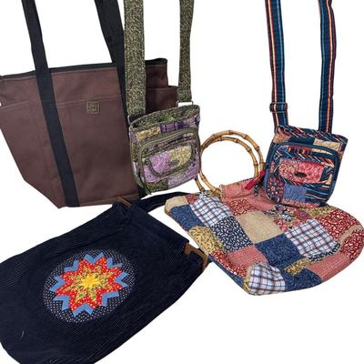 Country Quilted Patterns +The Perfect Pocketbook Handbag Lot of 5