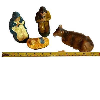 Nativity Pieces (4) Made in Germany