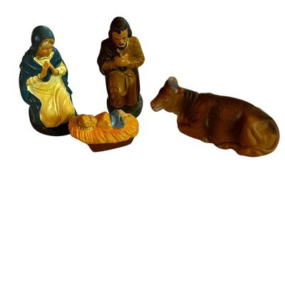 Nativity Pieces (4) Made in Germany