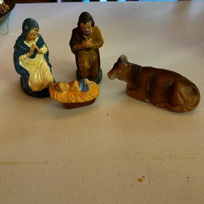 Nativity Pieces (4) Made in Germany