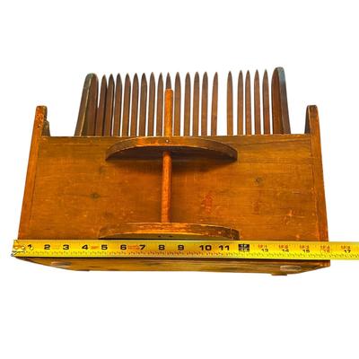 Vintage Wood Cranberry Scooper