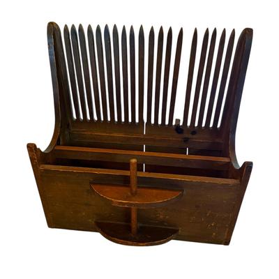 Vintage Wood Cranberry Scooper