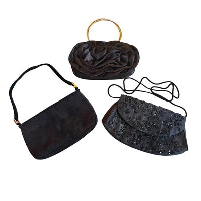 3 Black Clutch Handbags for Evening Wear