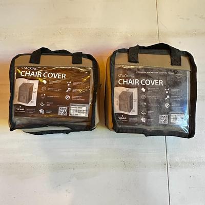 2 Matching Outdoor Chair Covers, New in Package