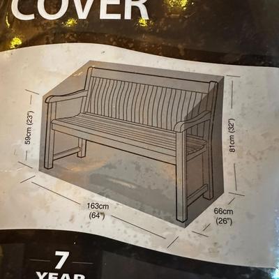 Outdoor 3 Seater Bench Cover New in Package