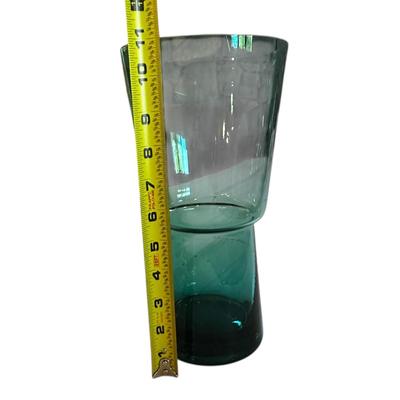 5 Glass Vases, Various Colors