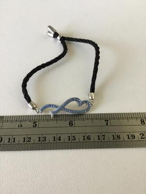 Rope type slider bracelet