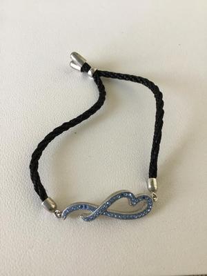 Rope type slider bracelet