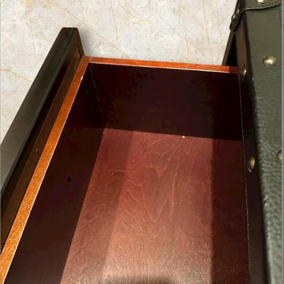 Trunk Style Three Drawer Accent Chest