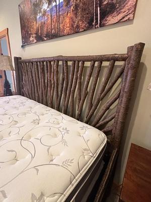 King Log Bed Frame (BR4)