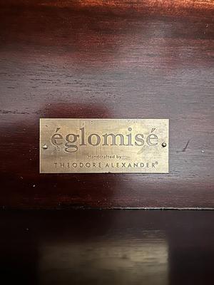 Eglomise Handcrafted 3 Drawer Dresser by Theodore Alexander (BR2)