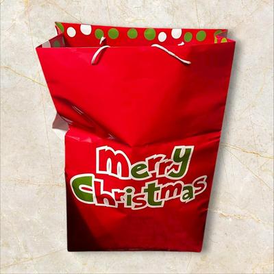 Large Bag of Christmas Wrapping Materials