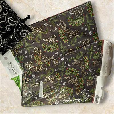 Large Bag of Christmas Wrapping Materials
