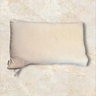 Tempur-pedic Pillow, Queen, with ZIppered Pillow Cover