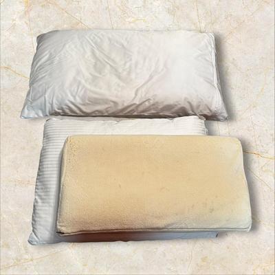 Set of 3 Mixed Brand Bed Pillows