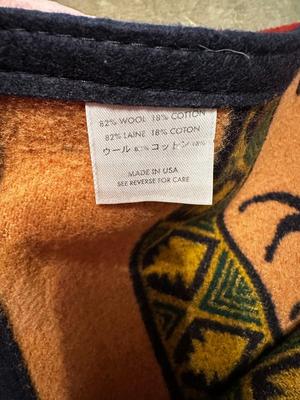 Pendleton Wool Elk/Moose Cabin Mountain Blanket #1