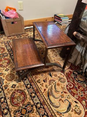 Heavy Solid Wood Bedside Stepstool
