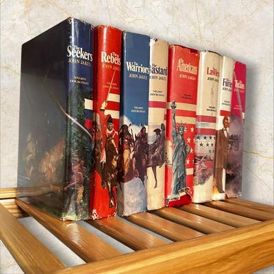 Set of John Jakes Hardback Books