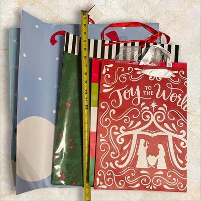 Lot of BIG Sized Christmas GIft Bags
