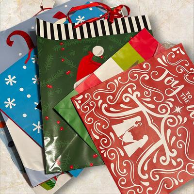 Lot of BIG Sized Christmas GIft Bags