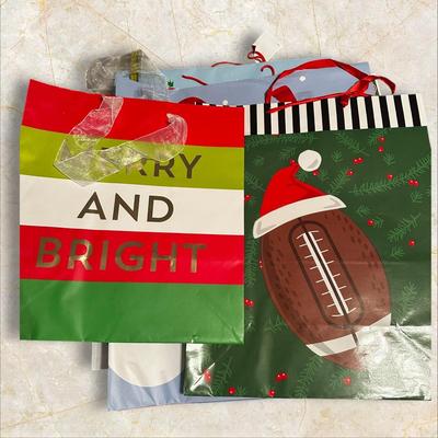 Lot of BIG Sized Christmas GIft Bags