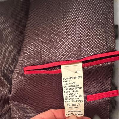 Lot of 5 Mens Suit Jackets
