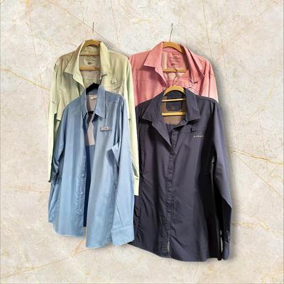 4 Womens Long Sleeve Shirts - Cabela's Guidewear +1 Columbia