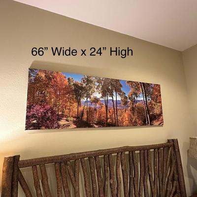 Canvas Photograph Wall Art (of the View)