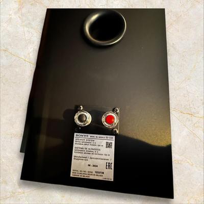 2 Sony Speakers