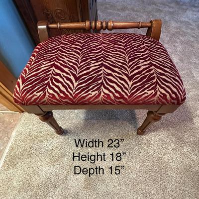 Wood Bedside Chair
