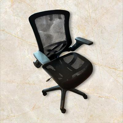 Black Swivel Adjustable Desk Chair