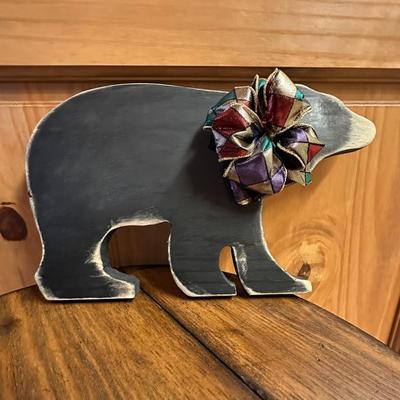 Animal Decor -Squirrels and Bear