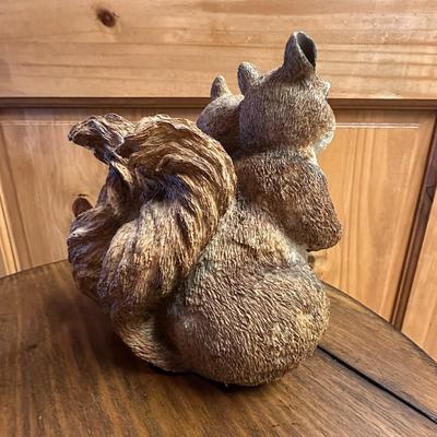Animal Decor -Squirrels and Bear