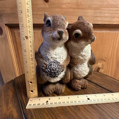 Animal Decor -Squirrels and Bear