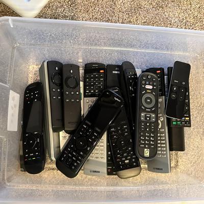 Tub of Remote Controls