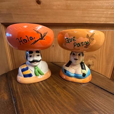 Mexican Figure Margarita Glasses