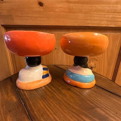 Mexican Figure Margarita Glasses