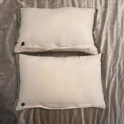 Two Pier 1 Imports Birds Throw Pillows
