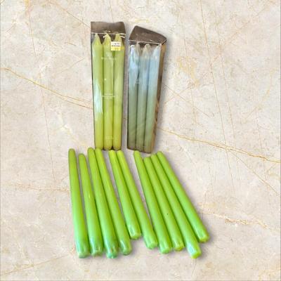 Lot of Green Candles