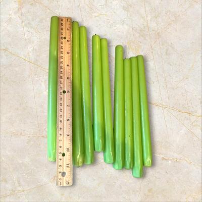 Lot of Green Candles