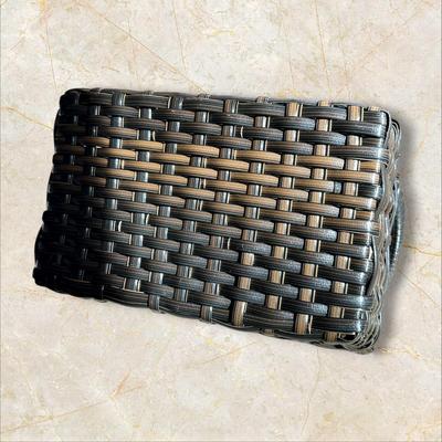 *2 Woven Baskets with Handles