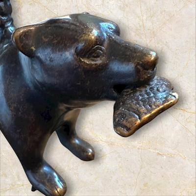 Heavy Metal Bear Vanity Mirror (back of mirror is cracked)