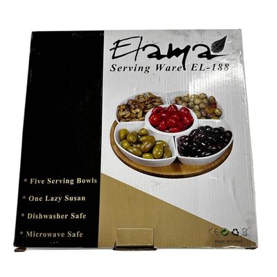 Brand New Serving Ware- Lazy Susan with Bowls