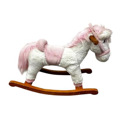Vintage DanDee Plush Rocking Horse