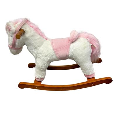 Vintage DanDee Plush Rocking Horse