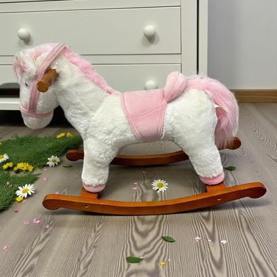 Vintage DanDee Plush Rocking Horse