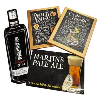 Man Cave or Bar Display Items Lot of 4