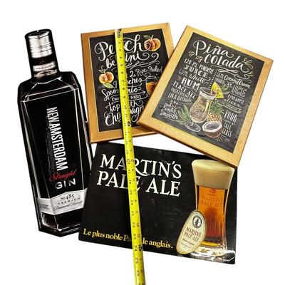Man Cave or Bar Display Items Lot of 4