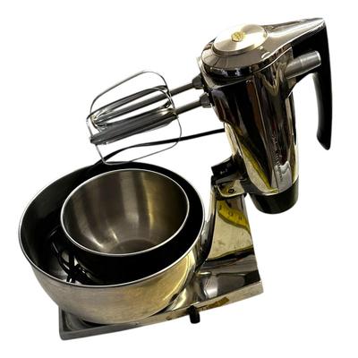 Vintage Silver Sunbeam Mixmaster Tested/Works